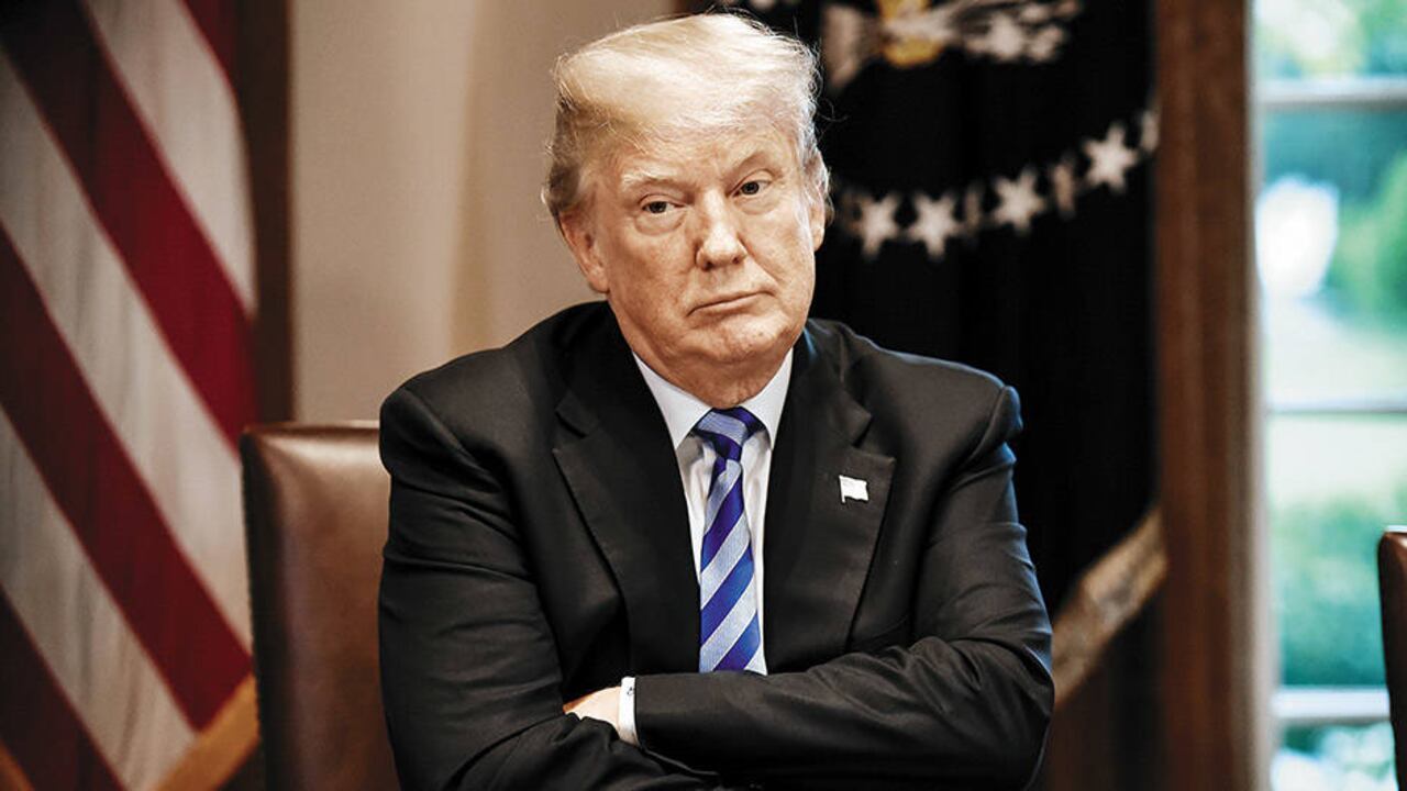 Donald Trump, presidente de los Estados Unidos.