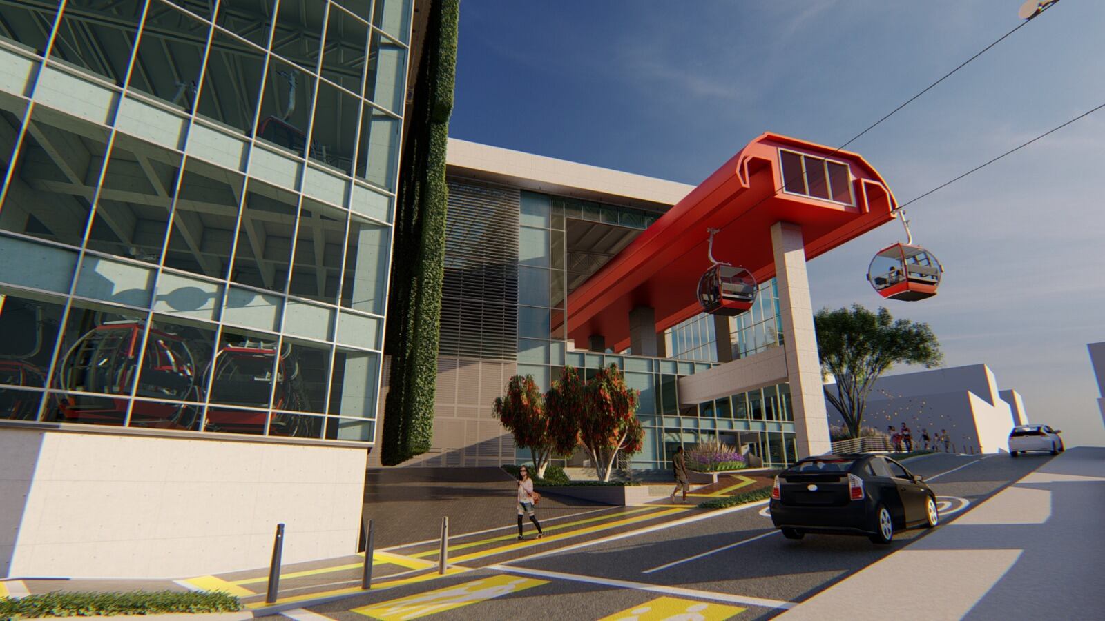 Así será el cable aéreo San Cristóbal