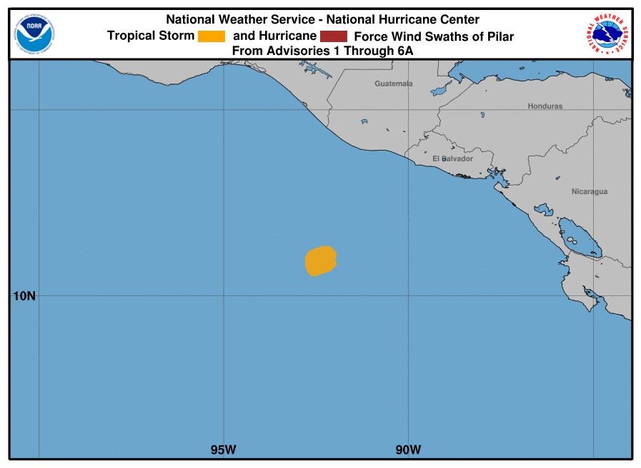El estado de emergencia nacional ante la llegada de "Pilar" se da justo en el vigésimo quinto aniversario del devastador huracán "Mitch" en América Central.