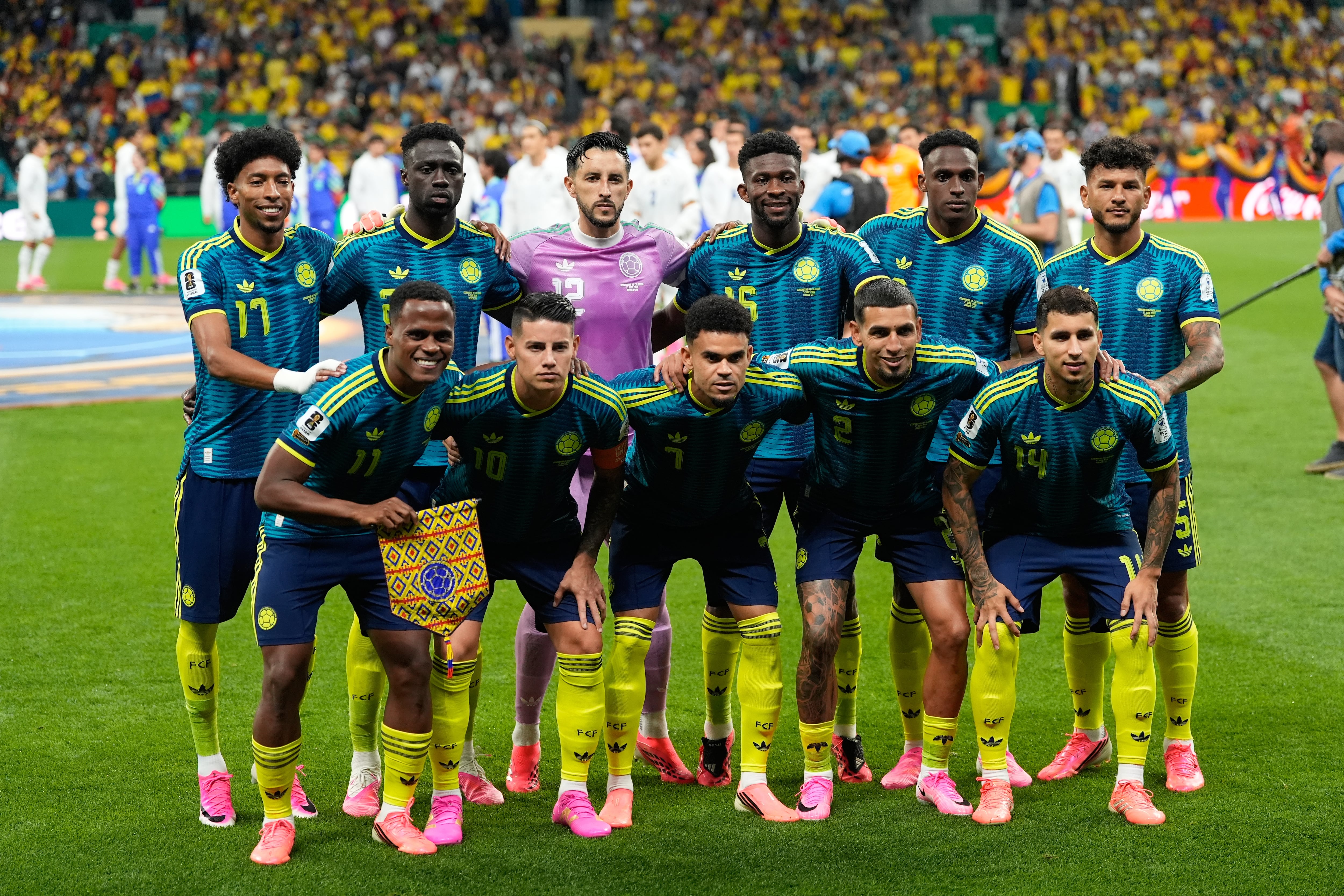 Colombia juega su debut en el mundial.