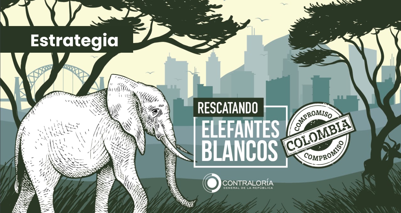 Contraloría identifica 1.753 'elefantes blancos' en todo el país por valor de $15.2 billones de pesos; ¿en qué departamentos hay más?