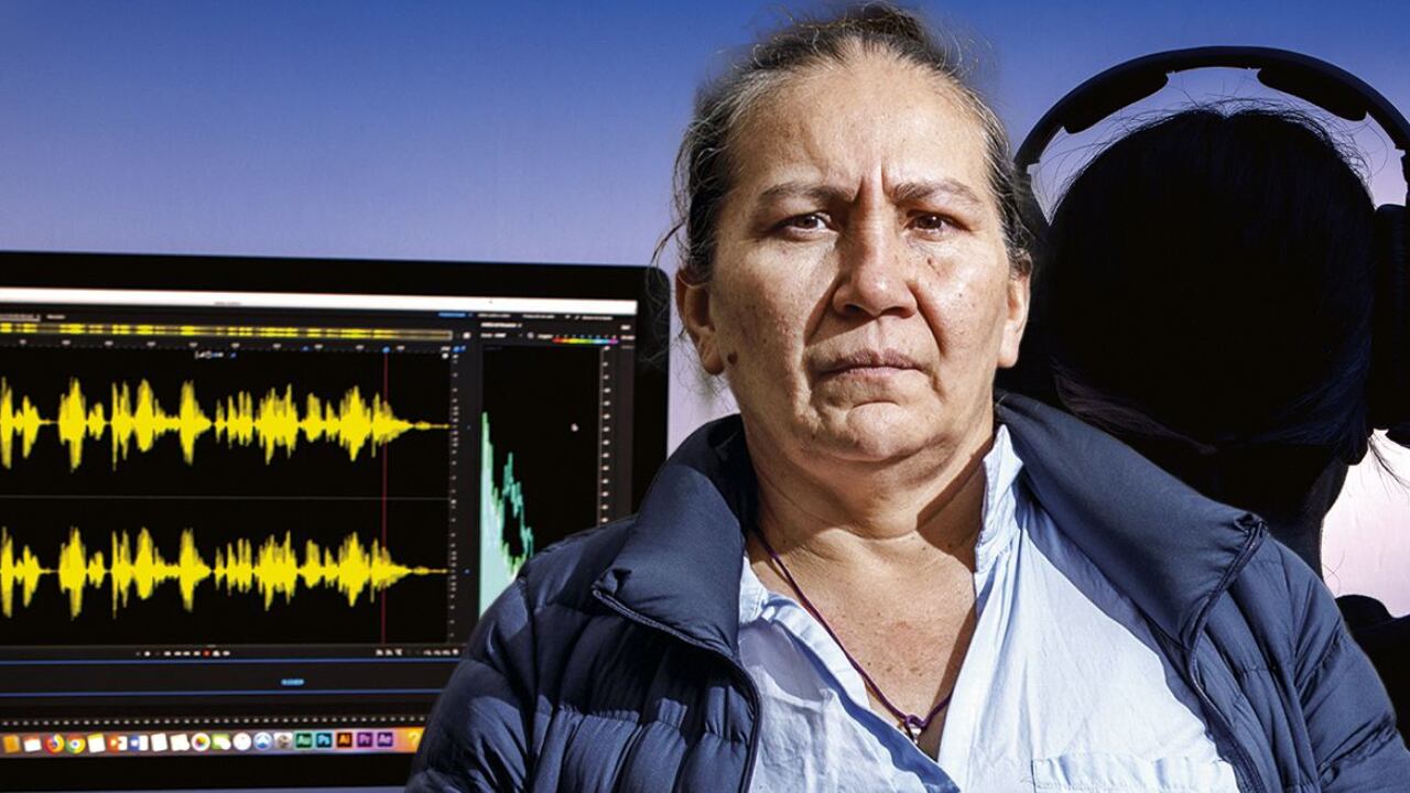 Marelbys Meza, víctima de 'chuzadas' por parte de uniformados de la Policia Nacional.