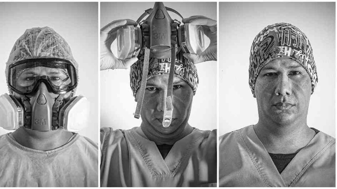 Médico Andrés Gómez en Leticia. Foto: Daniel Padilla