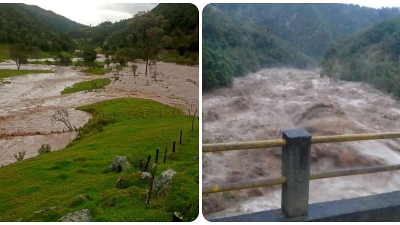 Alerta máxima en tres municipios de Cundinamarca por creciente súbita del río Sumapaz.