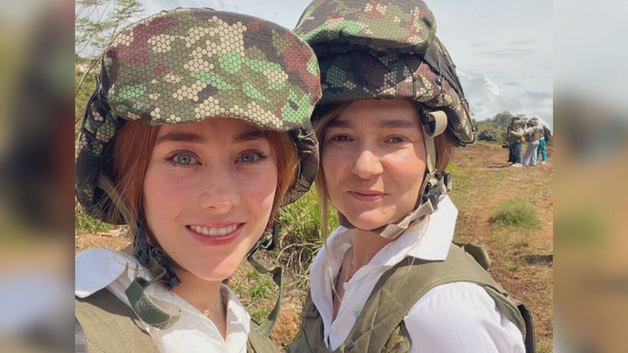 Viceministra de Defensa, Daniela Gómez, respondió a las criticas por la foto que se tomó con la directora de Sustitución de Cultivos Ilícitos, Gloria Miranda.