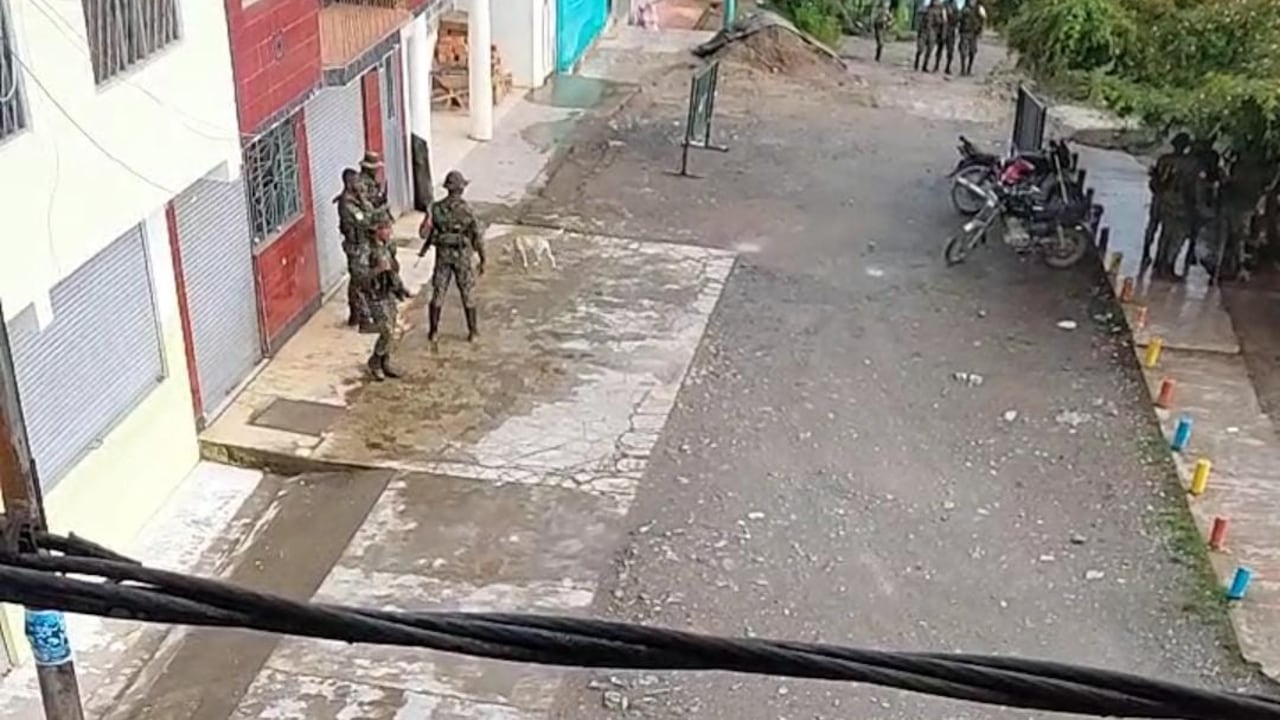 Cese al fuego: revelan imágenes de las disidencias de las Farc patrullando en municipio de Nariño.