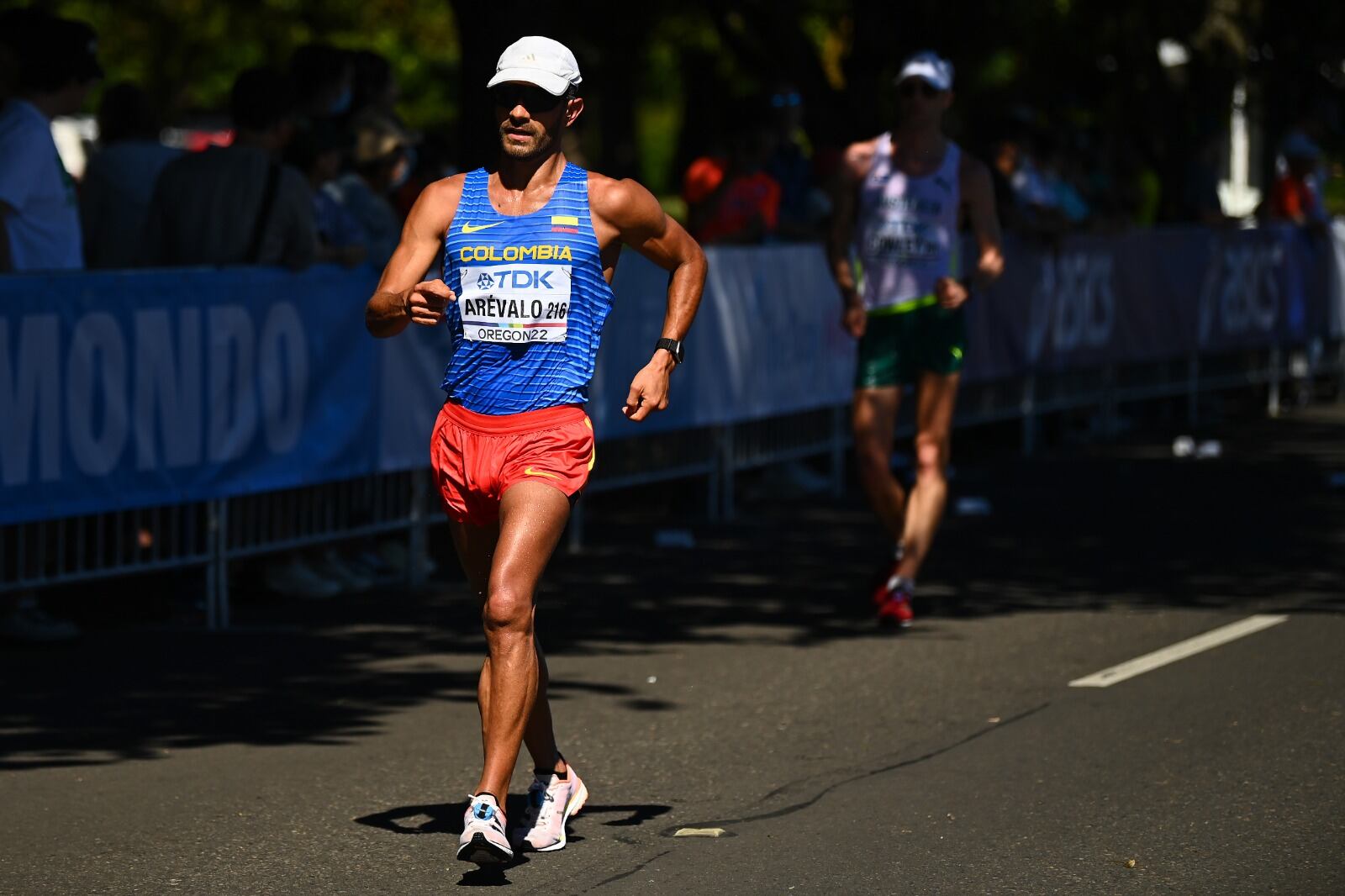 Éider Arévalo tuvo registro de 1:19.23 en la prueba de los 20 k.m. marcha del World Race Walking Tour Dudinska, República Checa