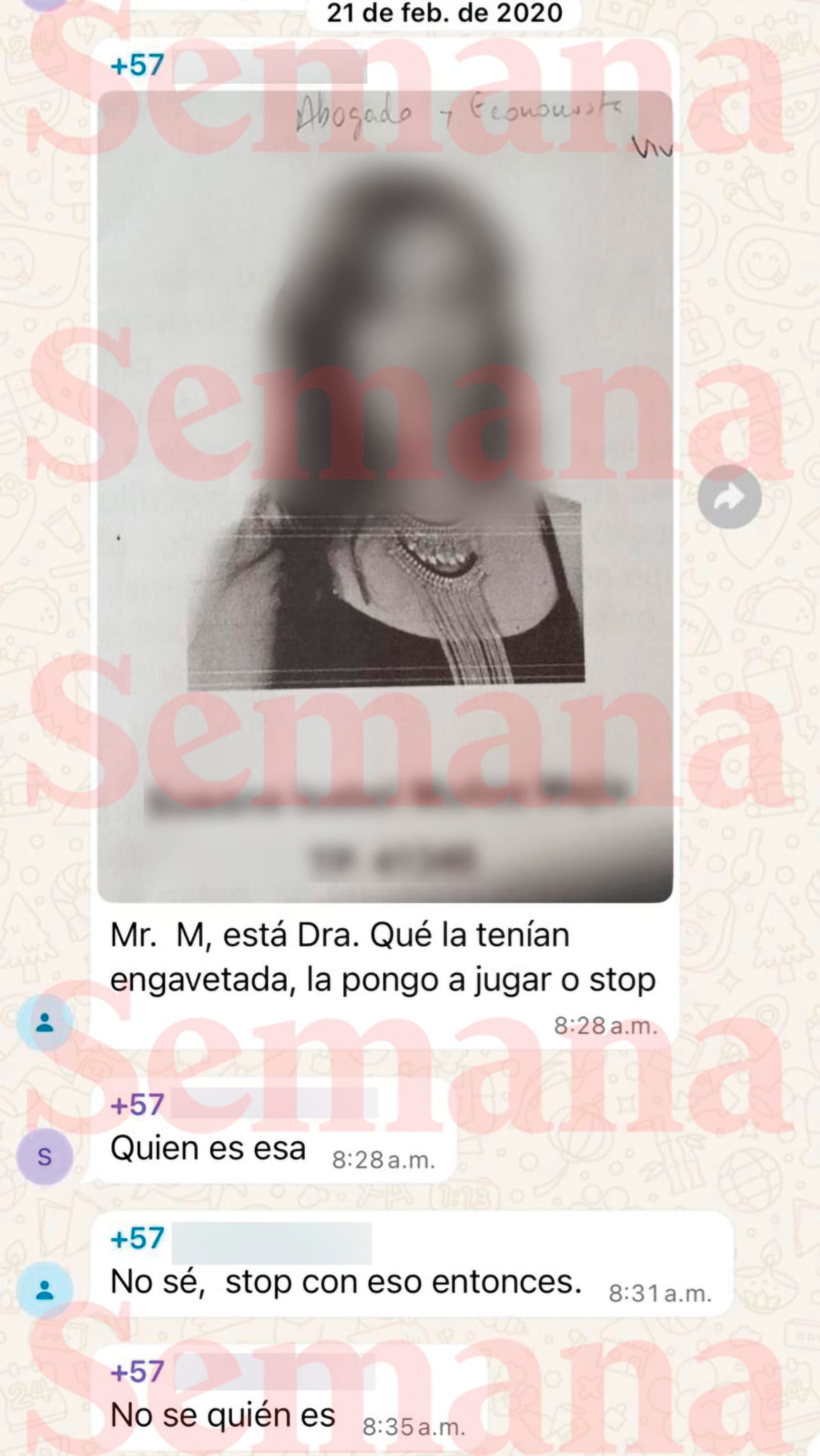 FOTOS: Suministrada a Semana - API