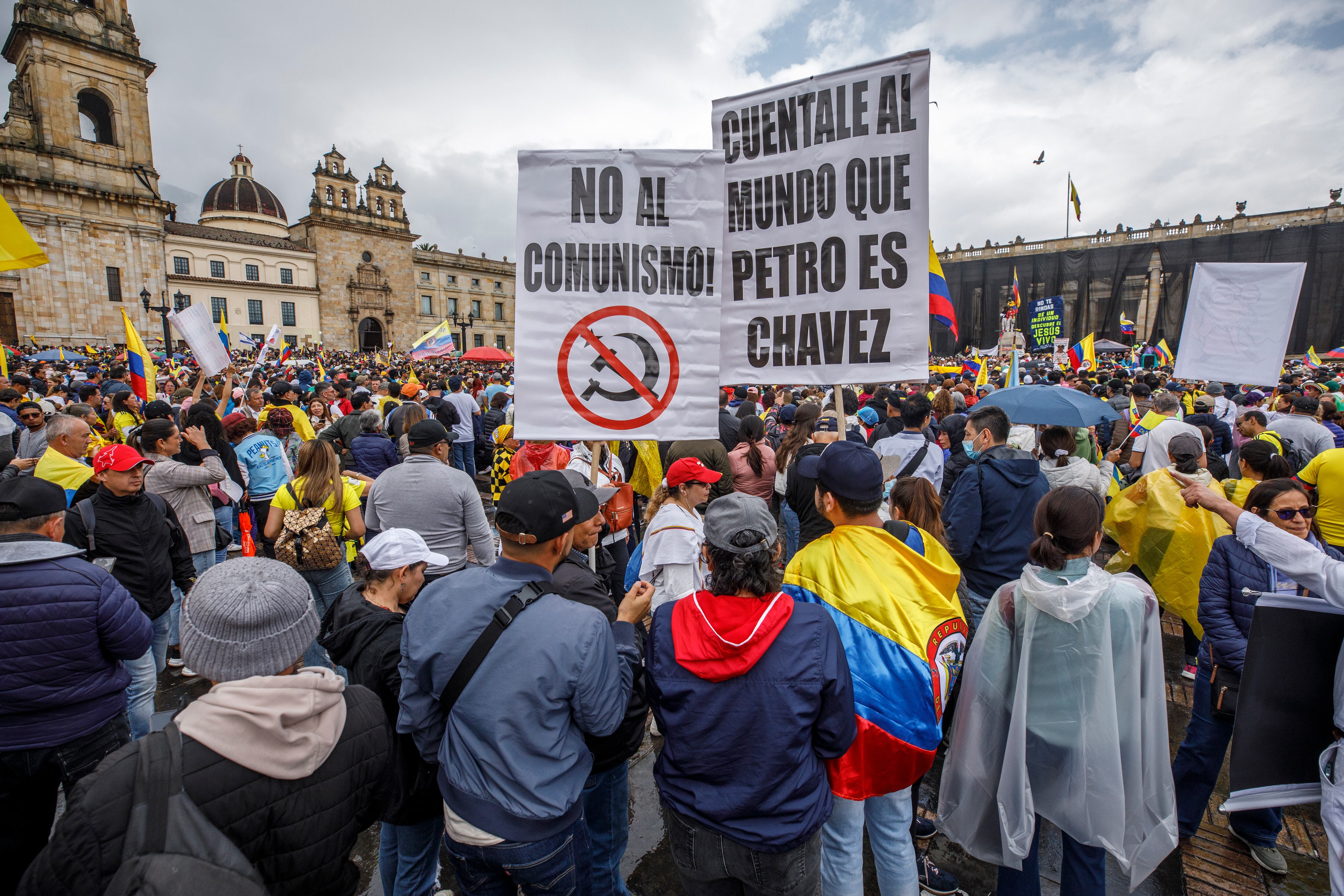 marcha de la oposición de abril