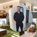 Vivienda de donde se fugó Pichi.