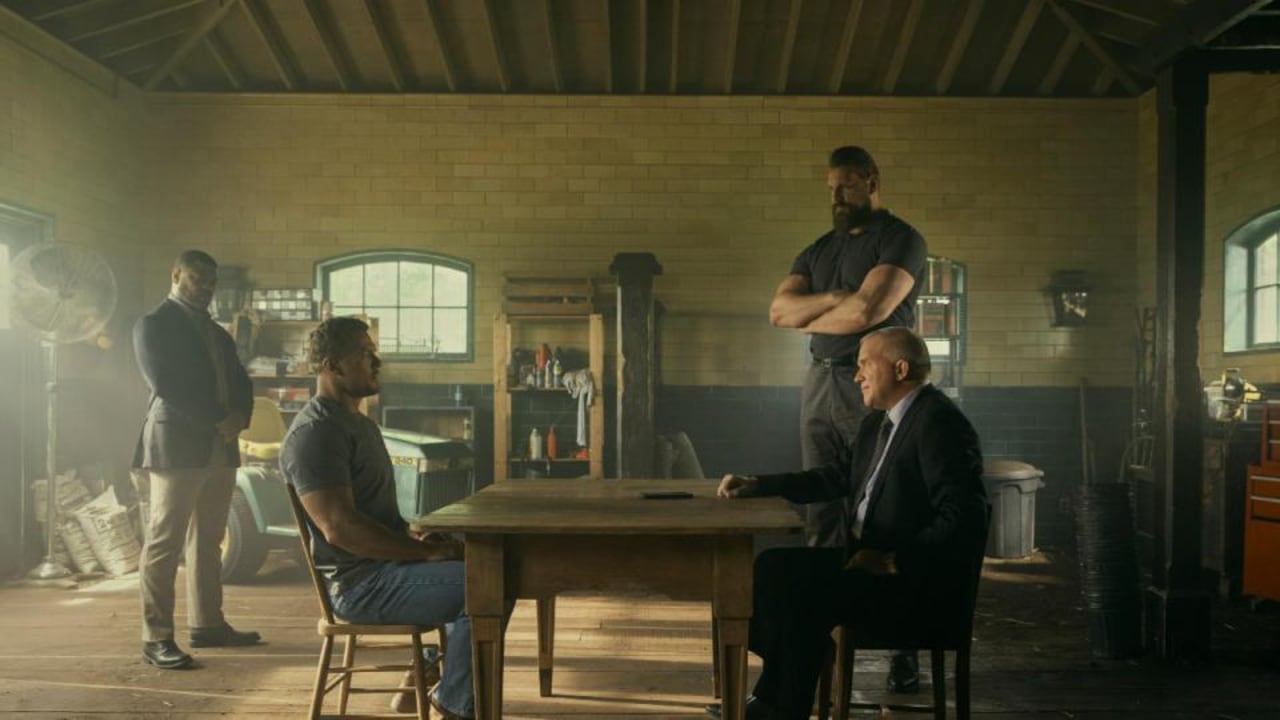 Escena de la serie 'Reacher'