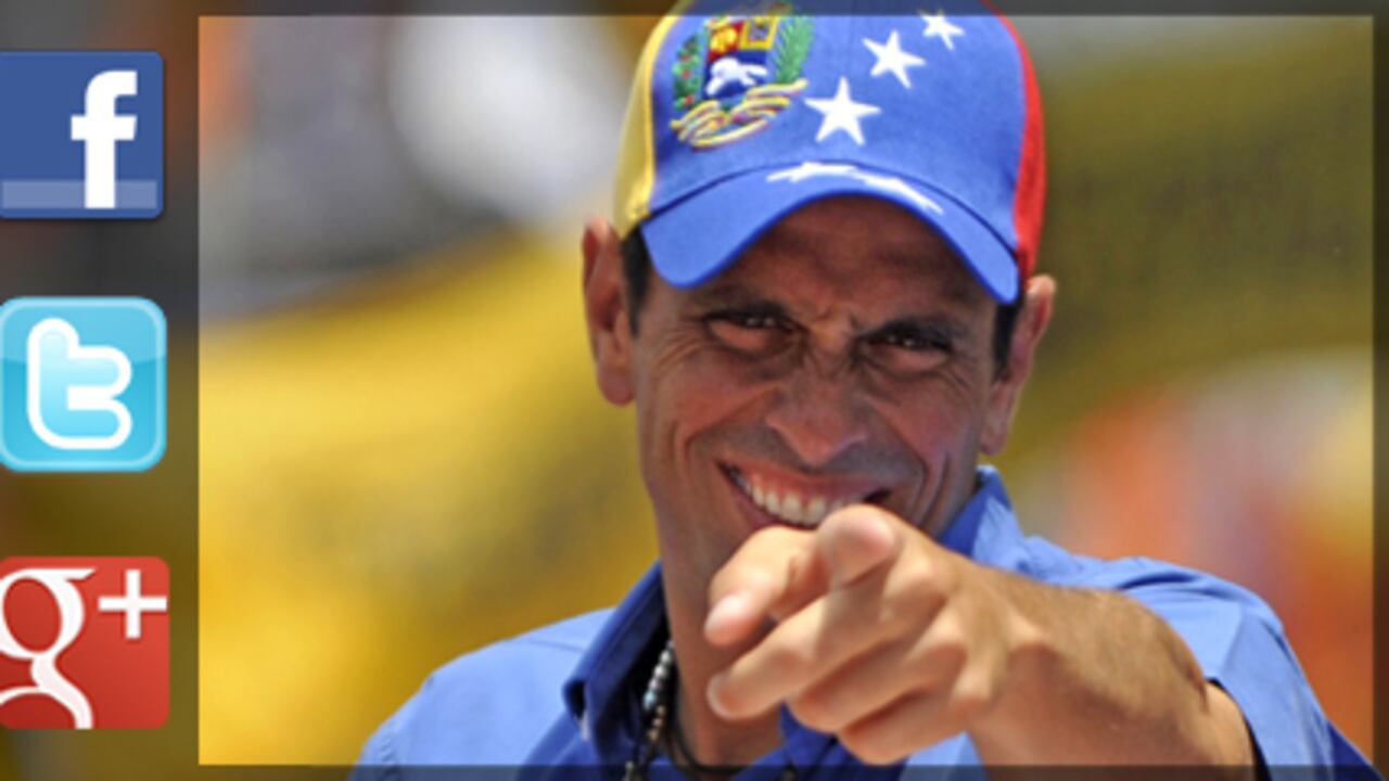 Henrique Capriles Radonski se la juega por una "nueva Venezuela".