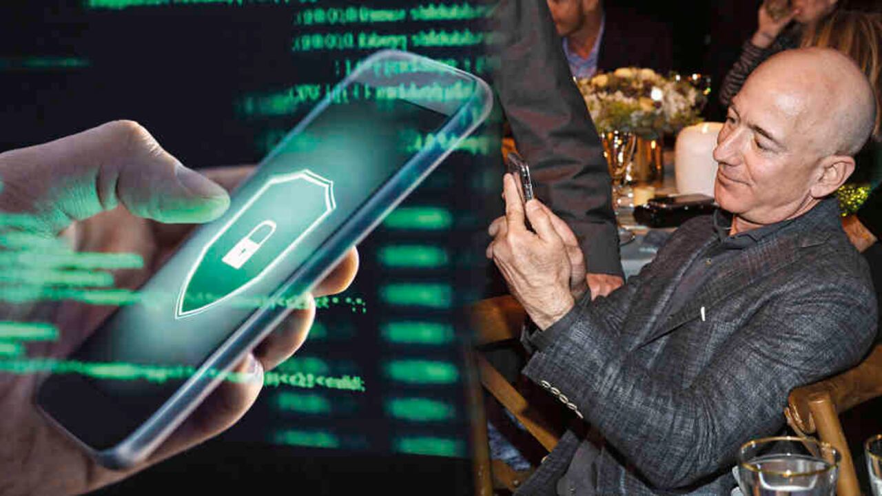 Cualquiera creería que un billonario como Jeff Bezos tendría más seguridad. Pero los expertos en seguridad señalan que hoy todos los celulares son muy vulnerables.