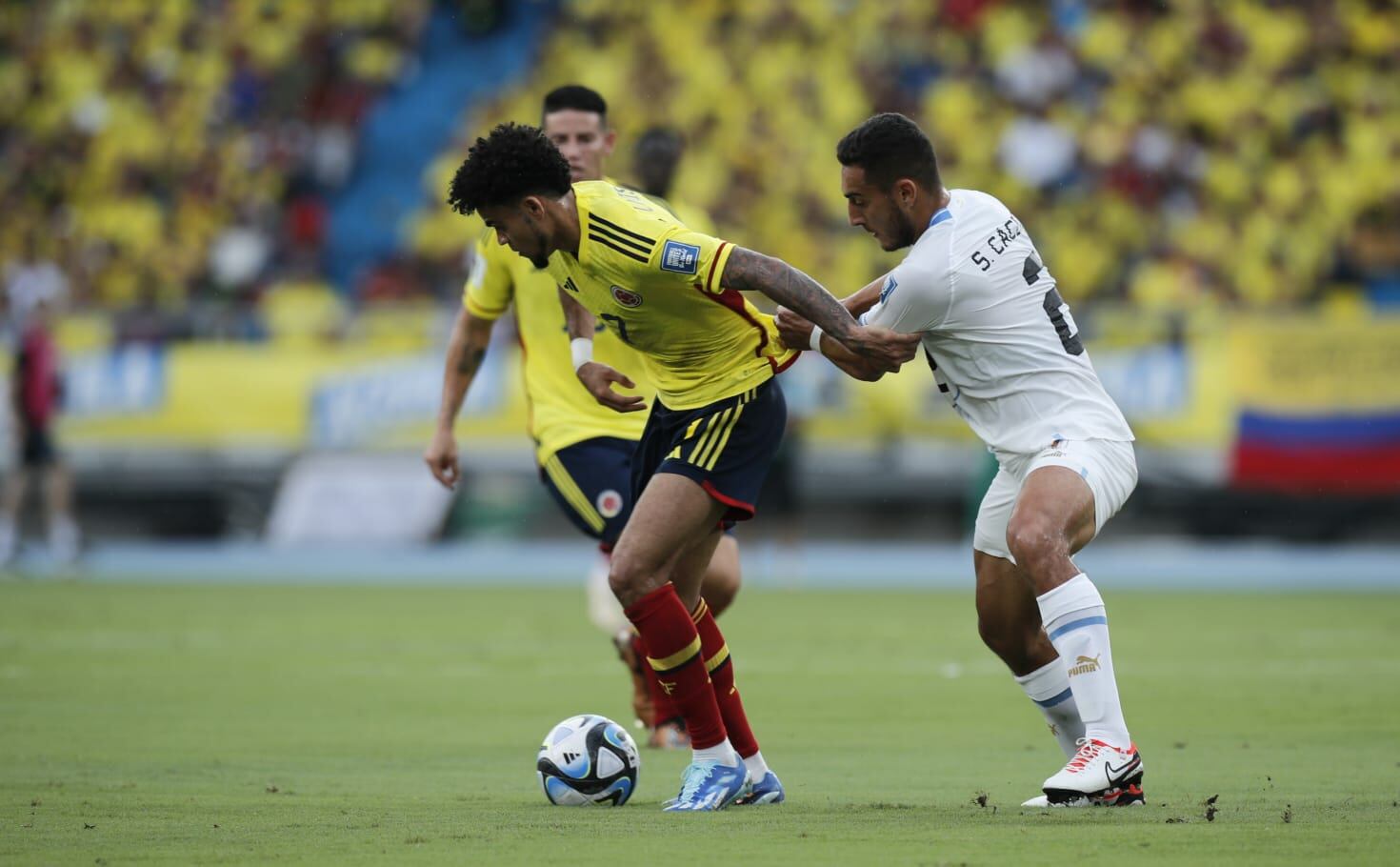 Colombia y Uruguay se vieron las caras en el Metropolitano de Barranquilla