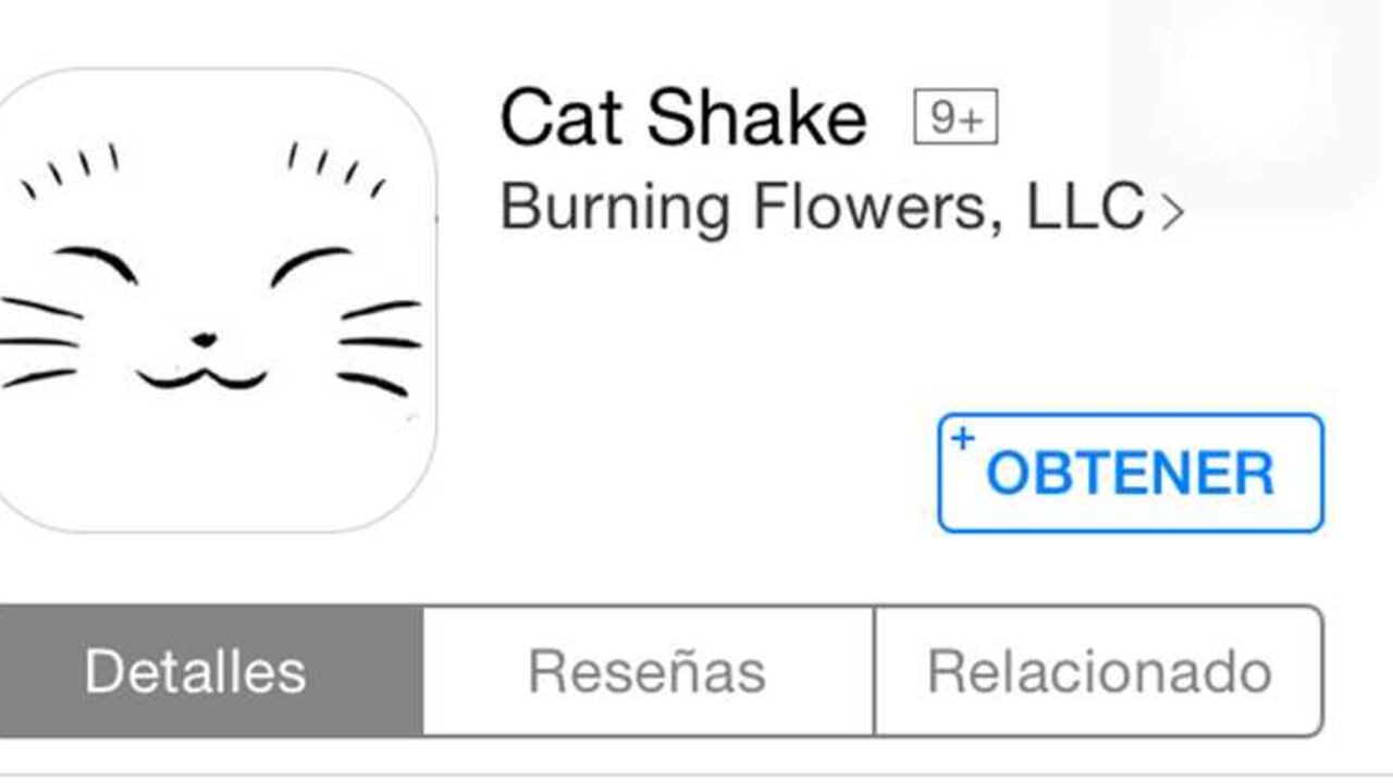Aplicación Catshake