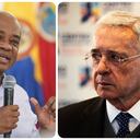 Luis Gilberto Murillo y Álvaro Uribe.