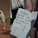 Perrita fue abandonada en el norte de Bogotá y fue encontrada con una desgarradora nota.