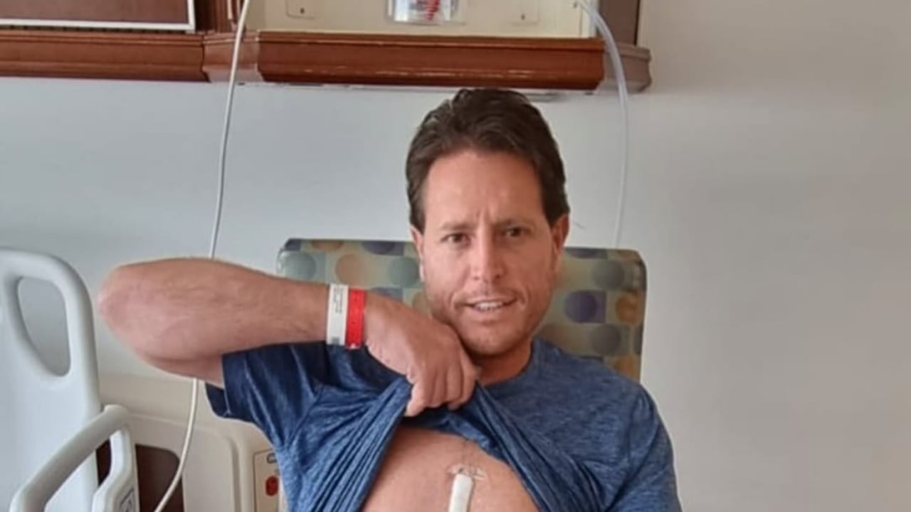 Juan Carlos Serrano fue operado en la Fundación Cardio Infantil.