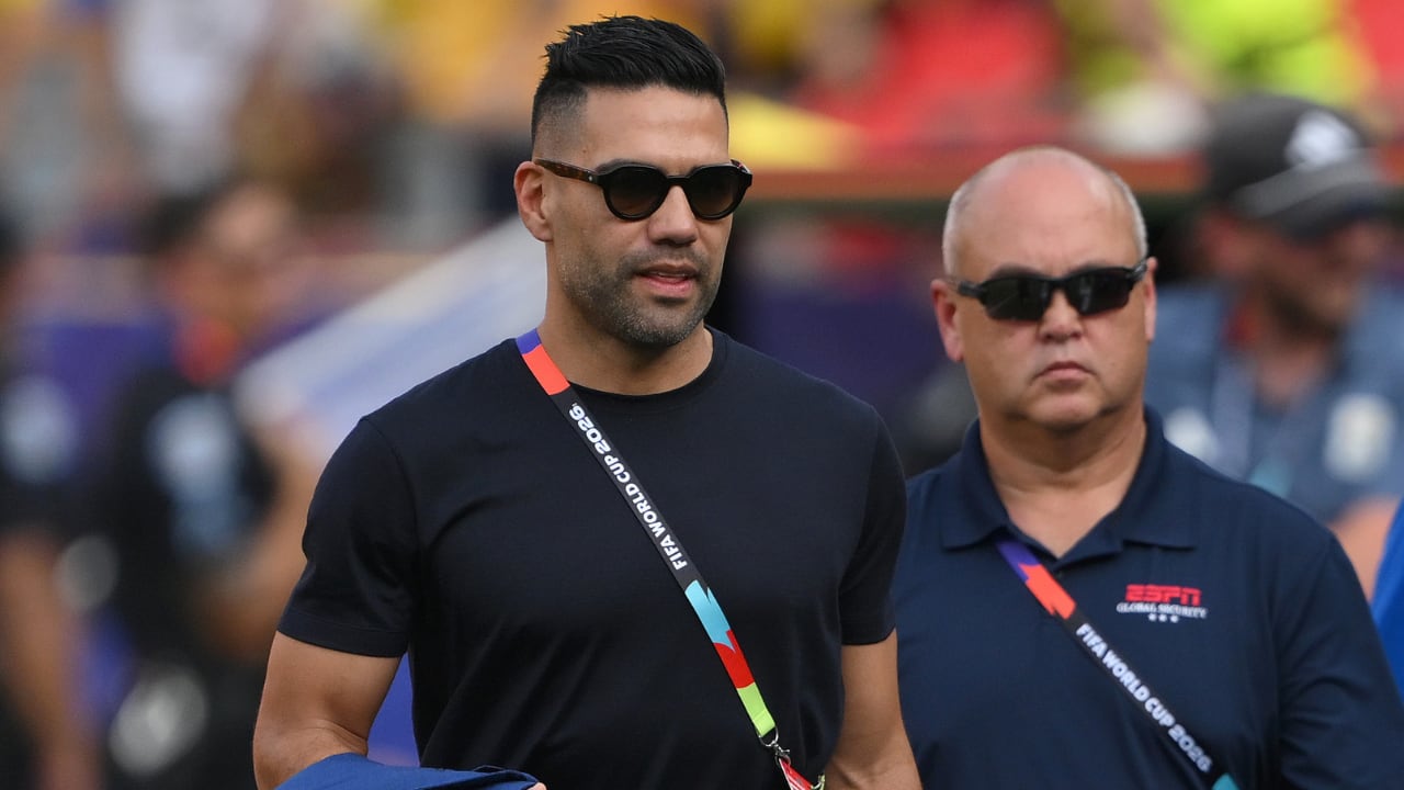 Radamel Falcao García, delantero colombiano que seguiría su carrera en Panamá