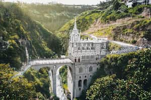 Santuario de Nuestra Señora del Rosario de Las Lajas, en Nariño.