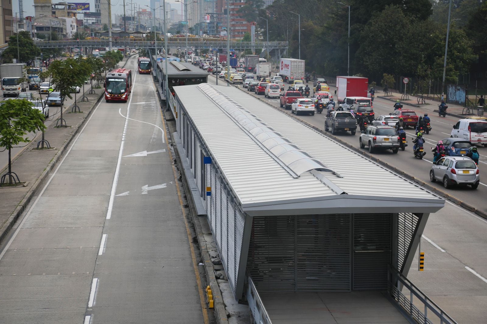 Estación TransMilenio Universidad Nacional