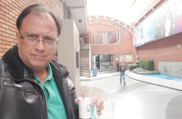 Jorge Sáenz actor de la Esclava Blanca.