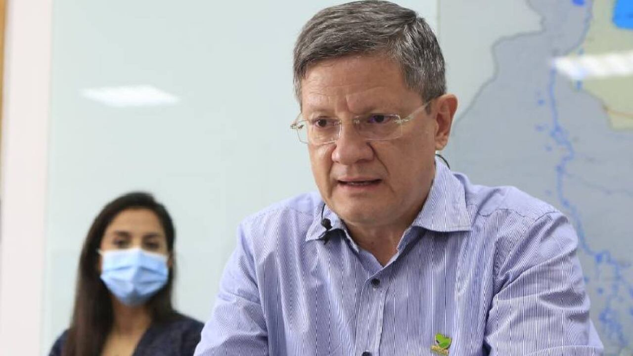 Gobernador de Antioquia (e), Luis Fernando Suárez.