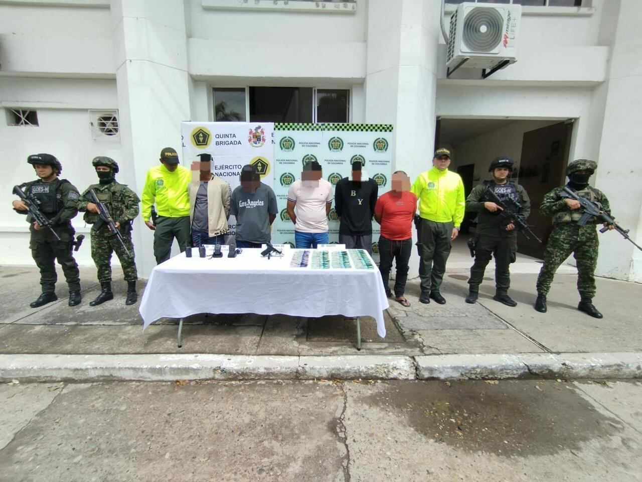 El combustible apropiado del poliducto era llevado hacia el sur de Bolívar.