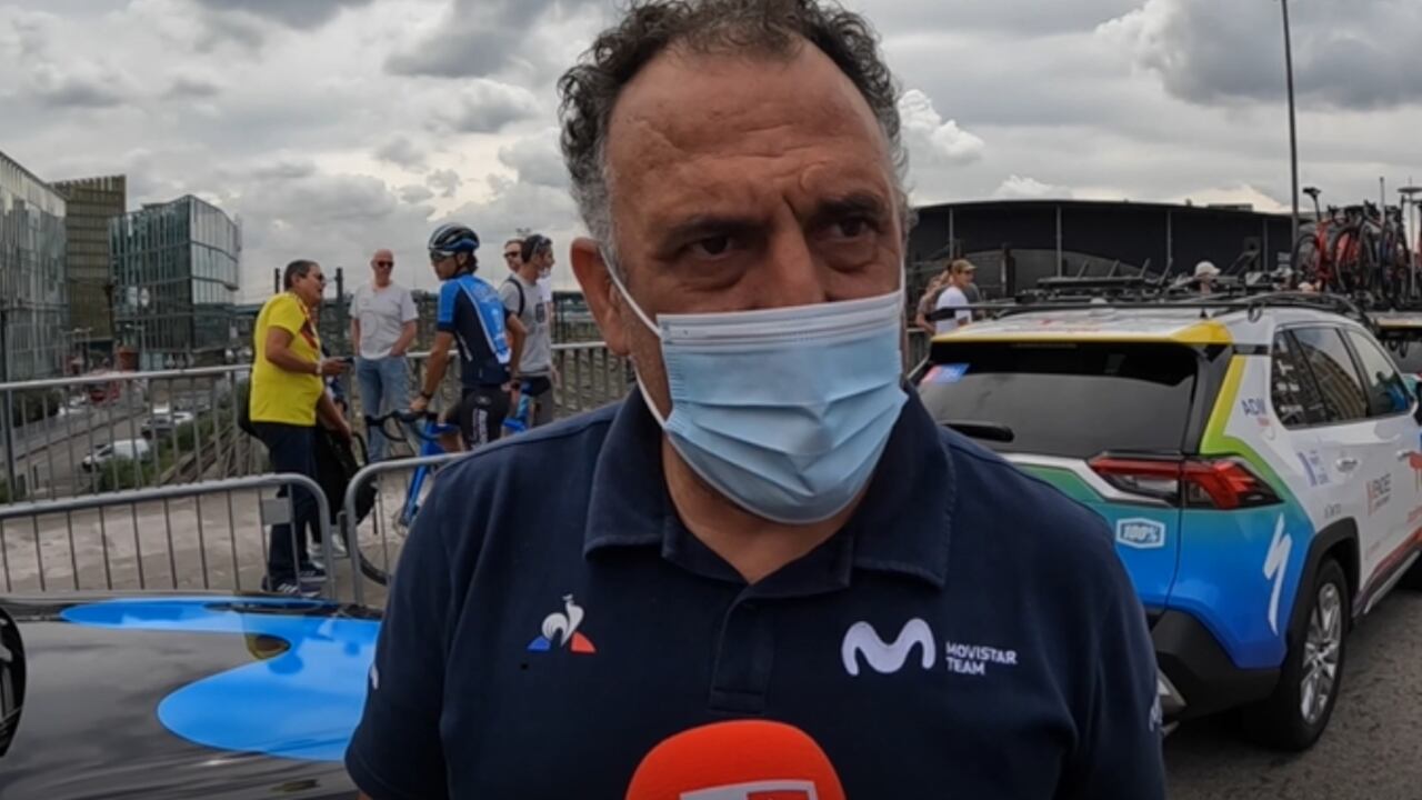 ¿Cómo se preparan mecánicamente los equipos para el pave ?
El director deportivo del Movistar, Chente Garcia, entrega detalles sobre la preparación de las bicicletas para la difícil etapa 5 del Tour #TDF2022