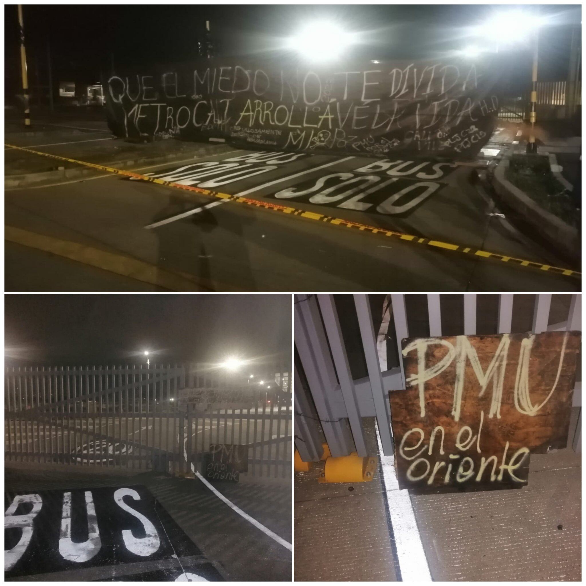 Manifestantes piden ser escuchados por las autoridades