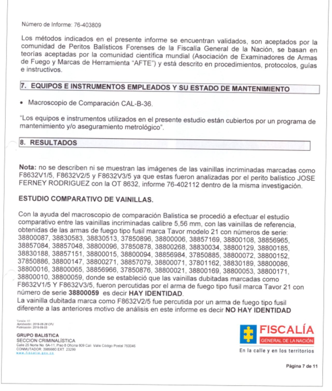SEMANA conoció las evidencias que recaudó la Fiscalía por 15 homicidios perpetrados en cuatro días de protesta en Cali.