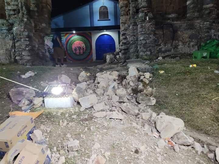 El movimiento se sintió en la frontera con México.