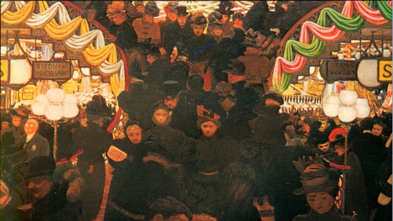 Bon Marché (Felix Vallotton, 1898). Wikimedia Commons