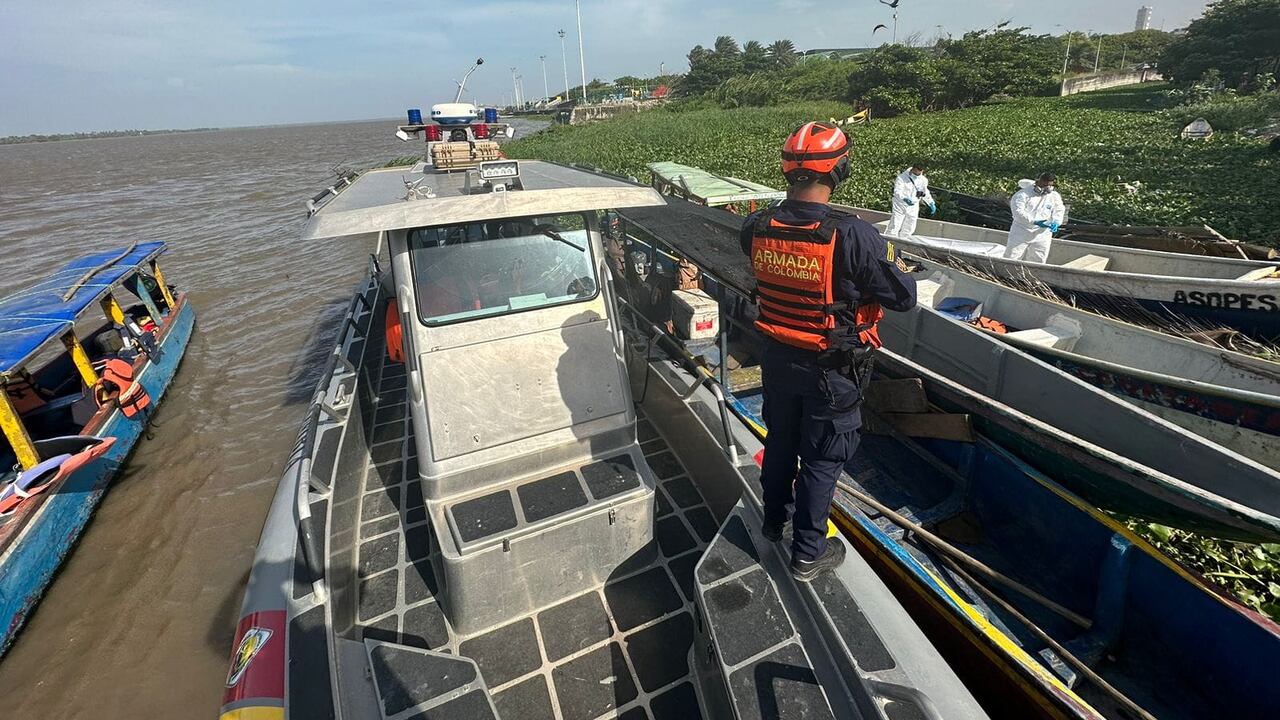 Cinco personas de una familia fueron arrastradas por el río Magdalena.