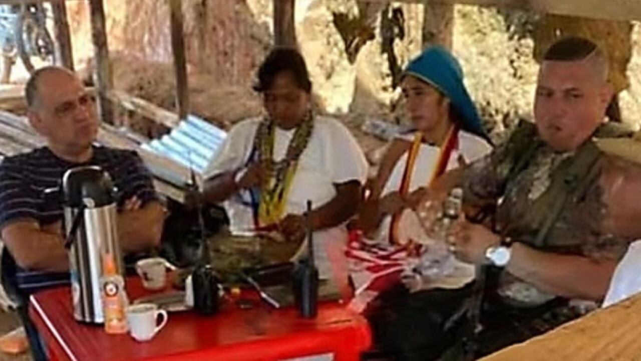 Carlos Pinedo y alias Camilo de Los Pachencas.