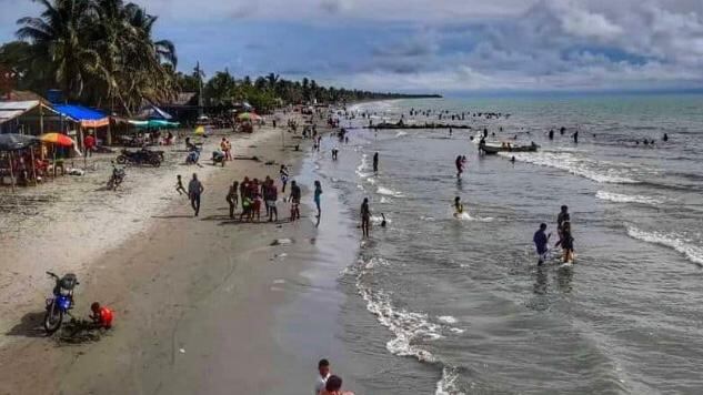 Playa de Moñitos, Córdoba.