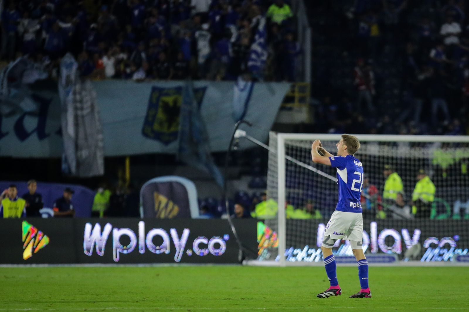 Final del fútbol colombiano entre Millonarios y Nacional