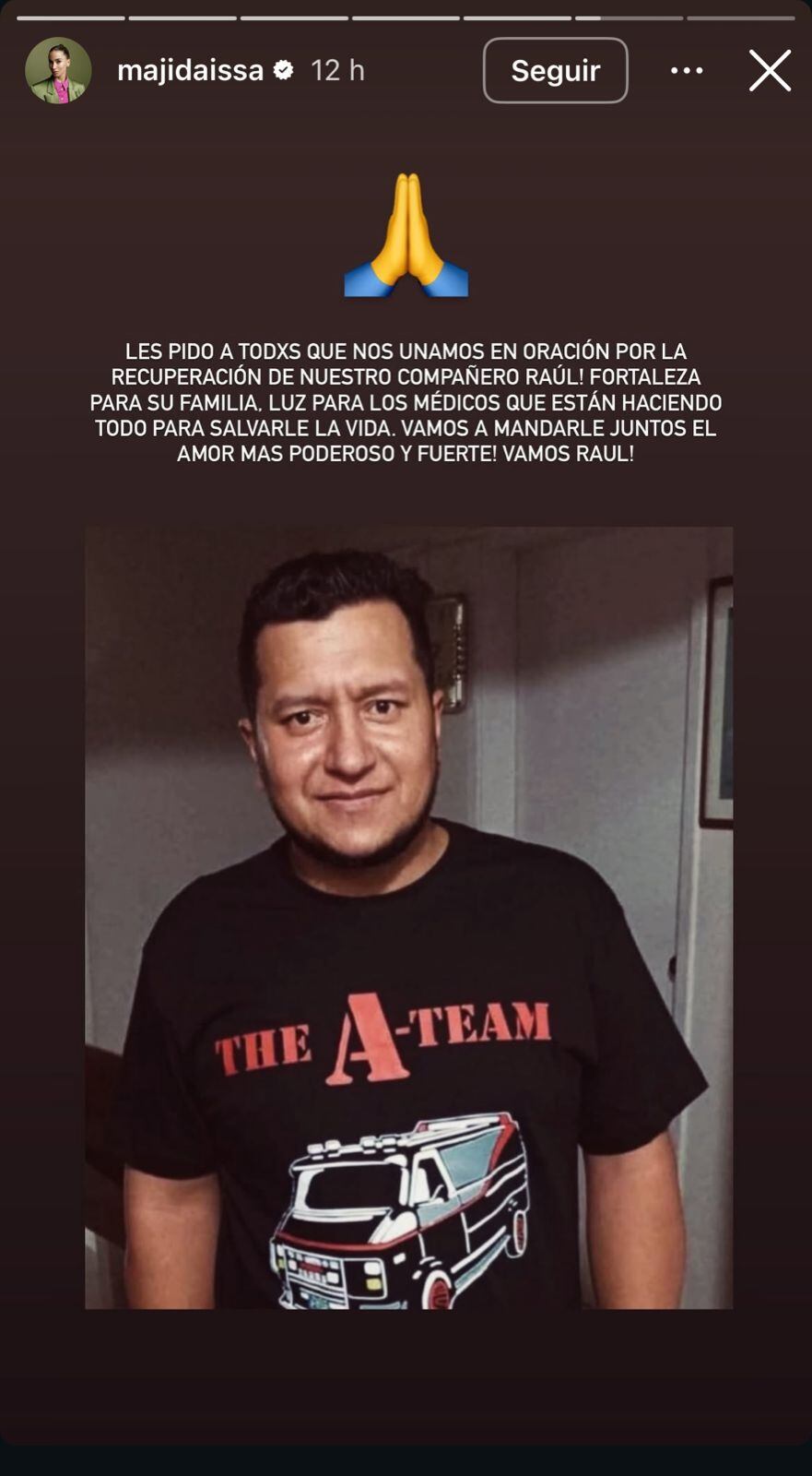 Majida Issa habló de la salud de su compañero de 'Sin senos sí hay paraíso'.