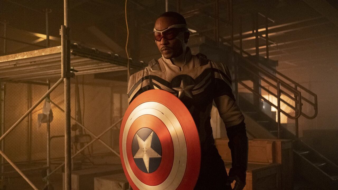 Anthony Mackie es el nuevo Capitán América de Marvel Studios. Foto: Disney+.