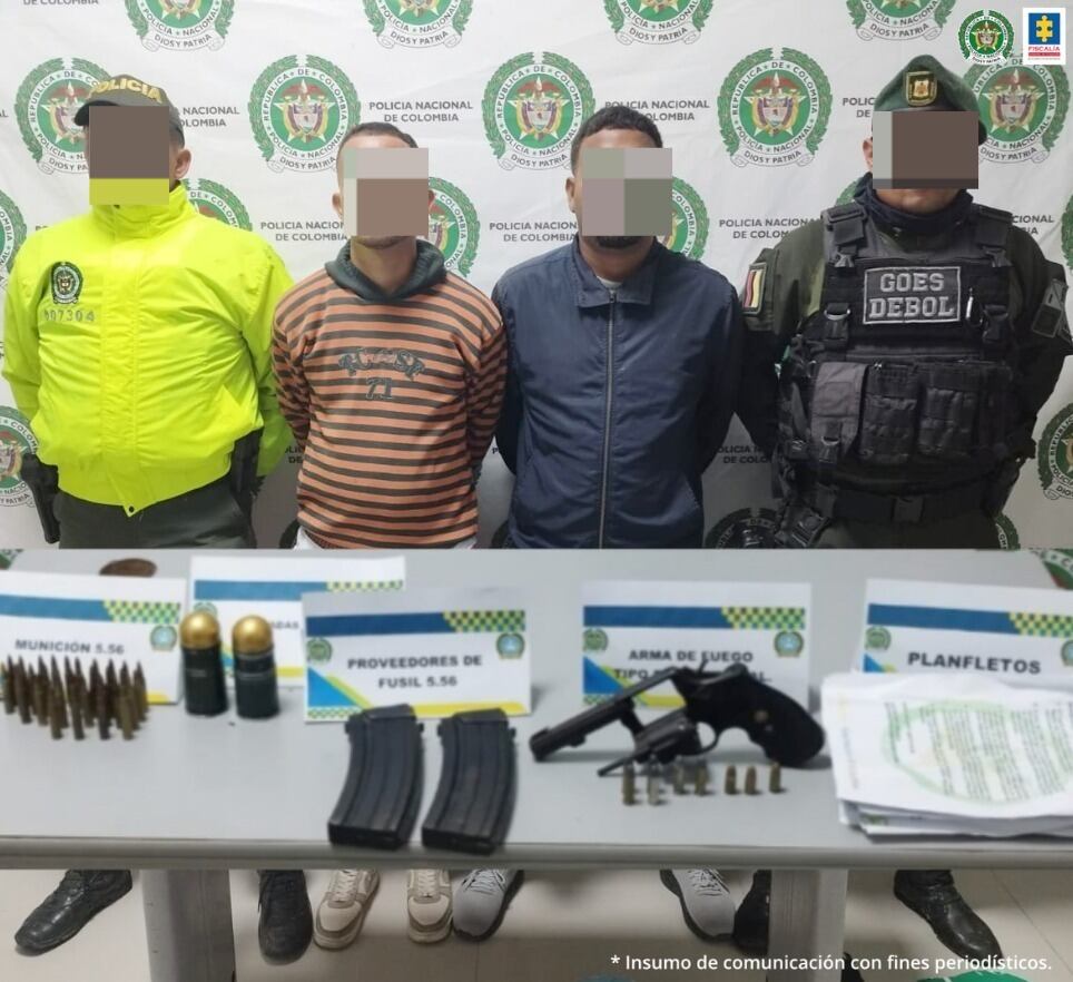 Capturados AGC en Arjona, Bolívar