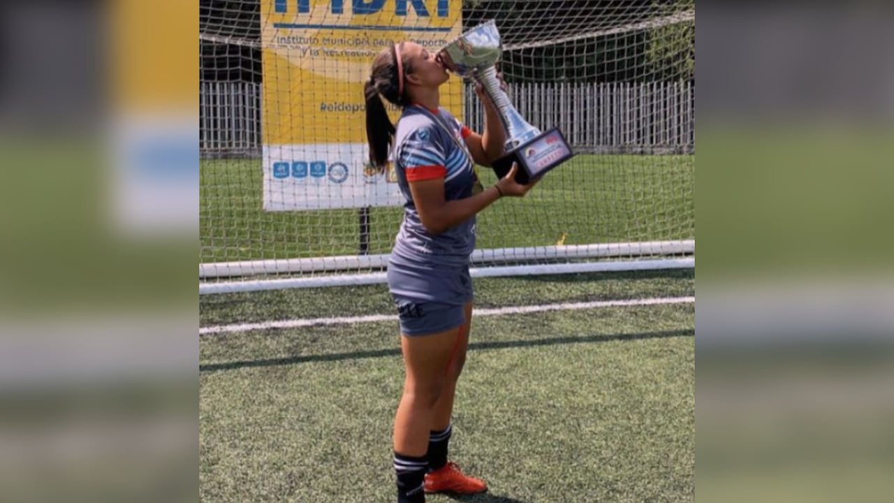 Luisa Agudelo, arquera de la Selección Colombia, presumió a su novio.