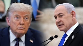 Donald Trump y Benjamín Netanyahu.