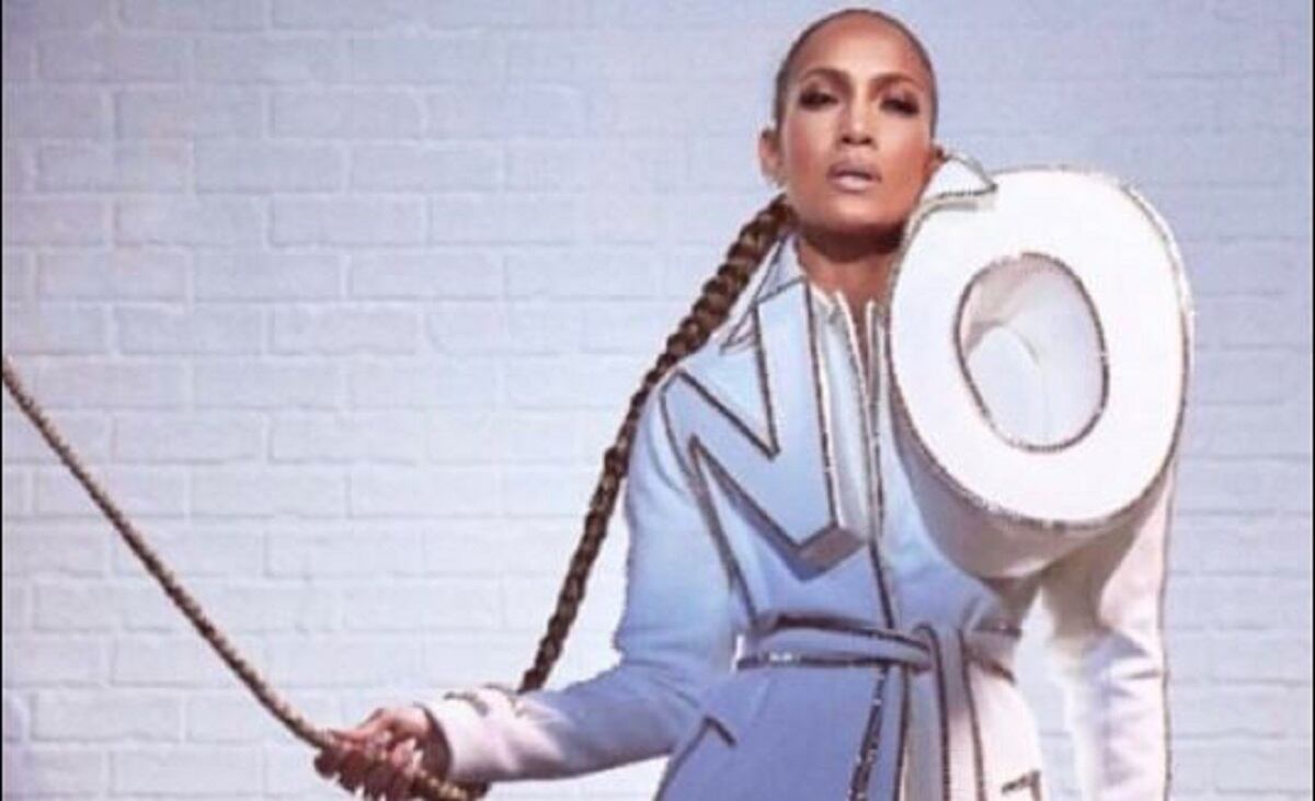 Jennifer López ya había usado el excéntrico vestido