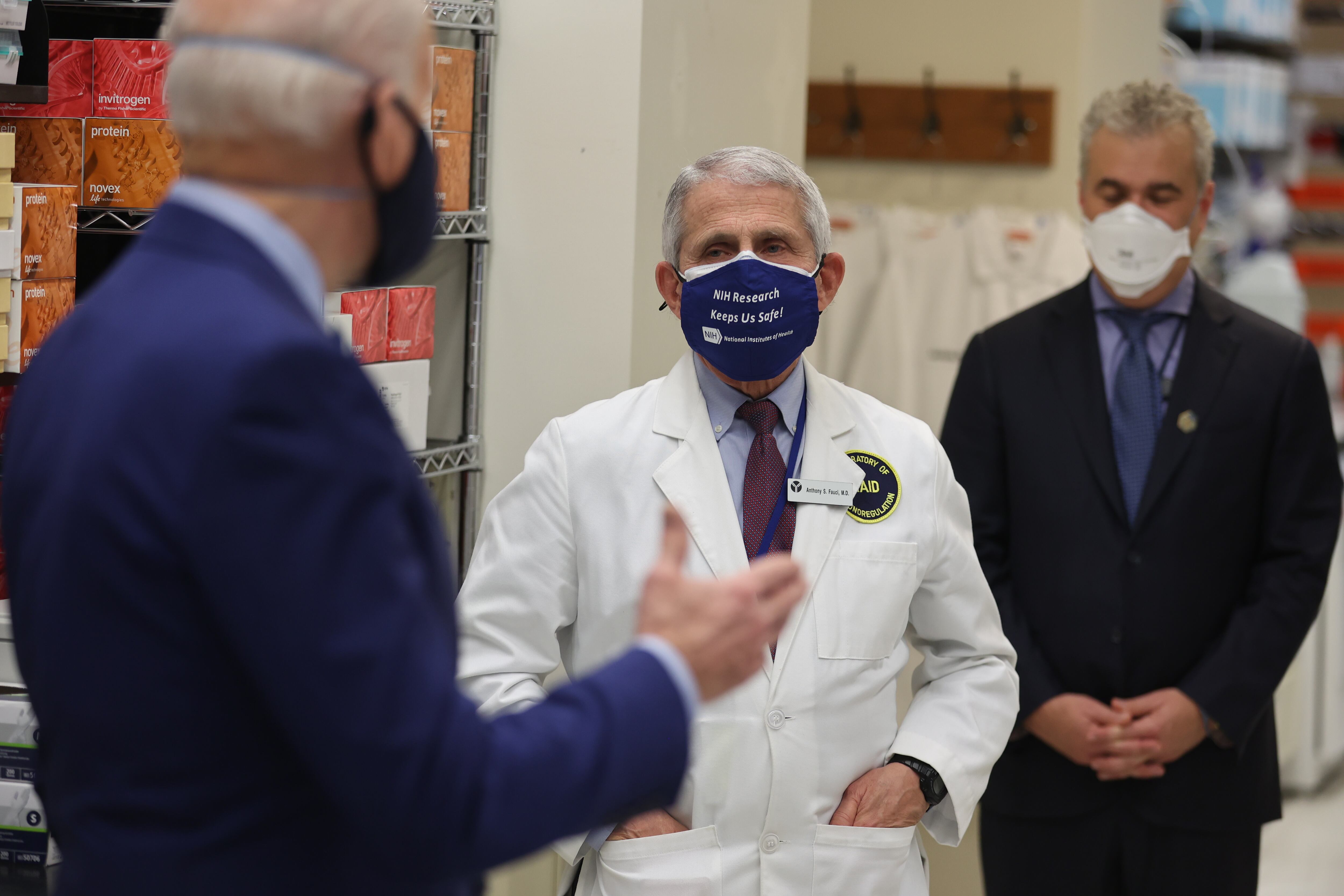 Anthony Fauci. Foto: Oliver Contreras / Sipa/Bloomberg via Getty Images