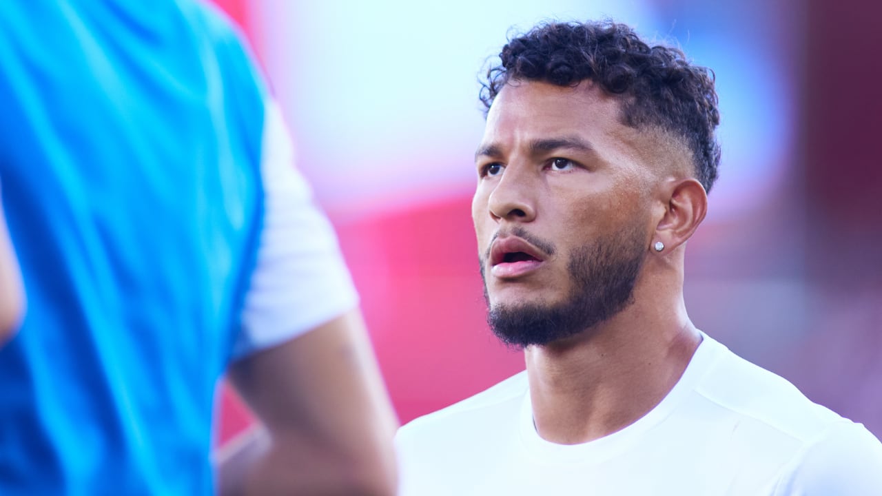 Luis Suárez padeció una rotura en el peroné hace un par de meses