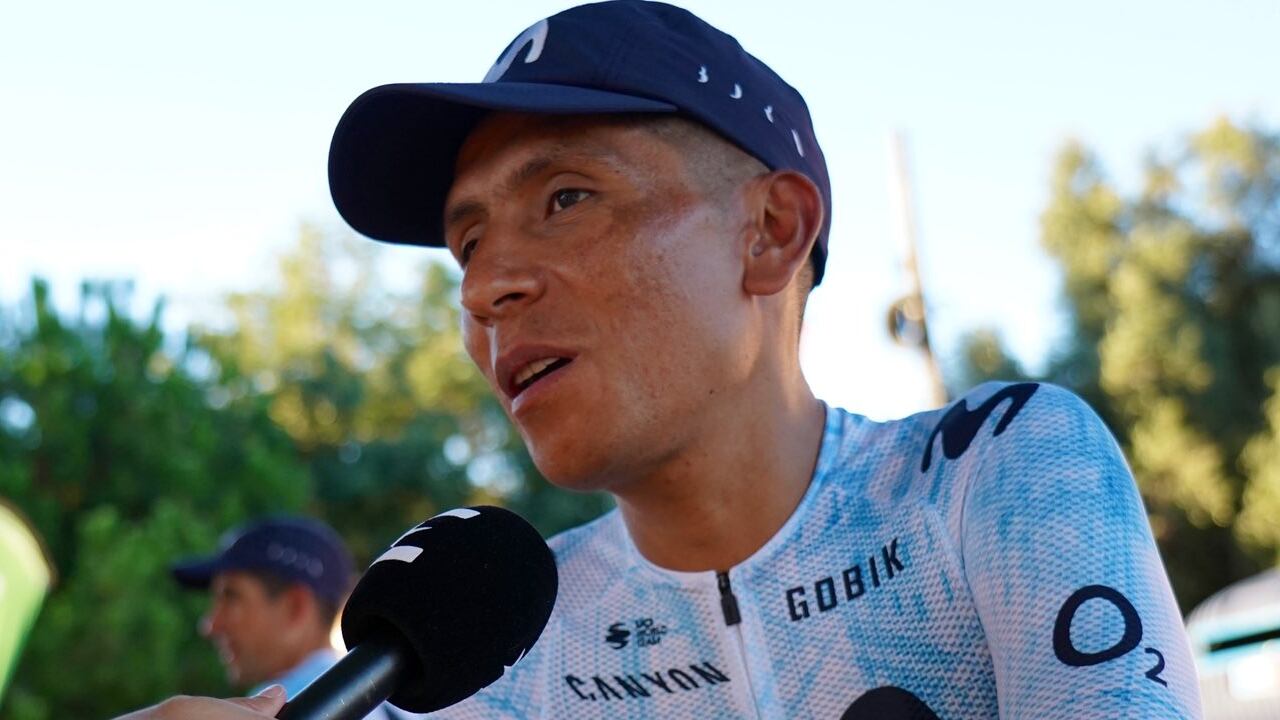 Nairo Quintana espera salir ileso en las dos semanas que quedan de competencia.