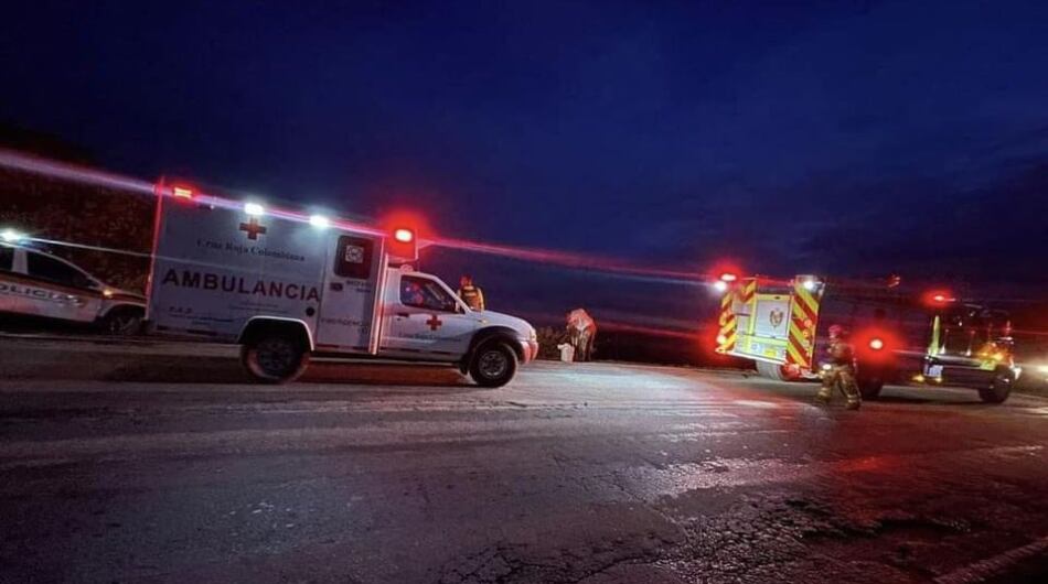 Organismos de socorro atendieron aparatoso accidente de tránsito en las vías de Boyacá.