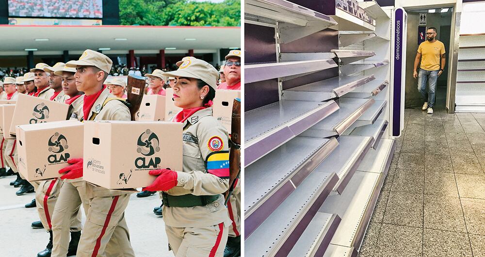 Uno de los contratos que visibilizó a Saab, y que desató denuncias periodísticas en su contra, fue el de los llamados Clap (Comités Locales de Abastecimiento y Producción).