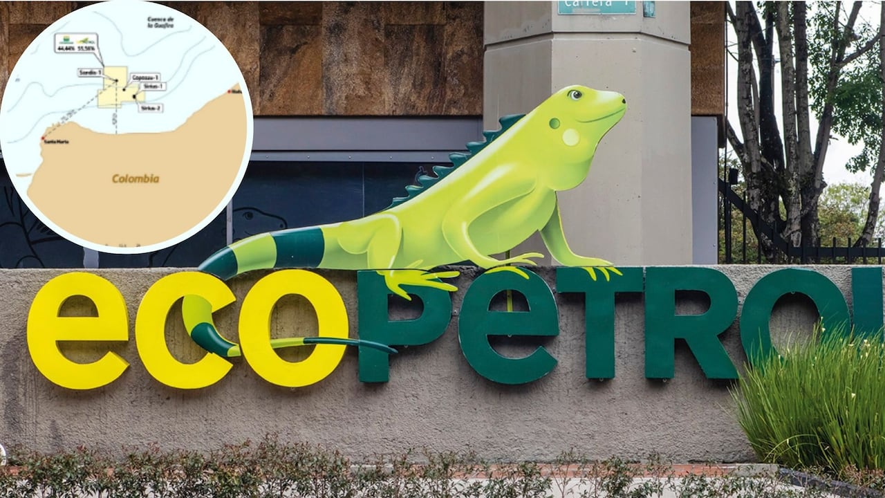Nuevo descubrimiento de gas en aguas profundas del Caribe colombiano anunciado por Ecopetrol y Petrobras.