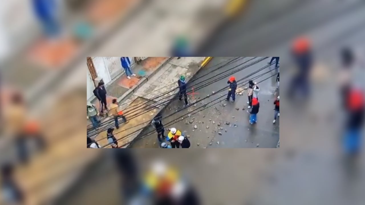 La localidad de Usme durante manifestaciones